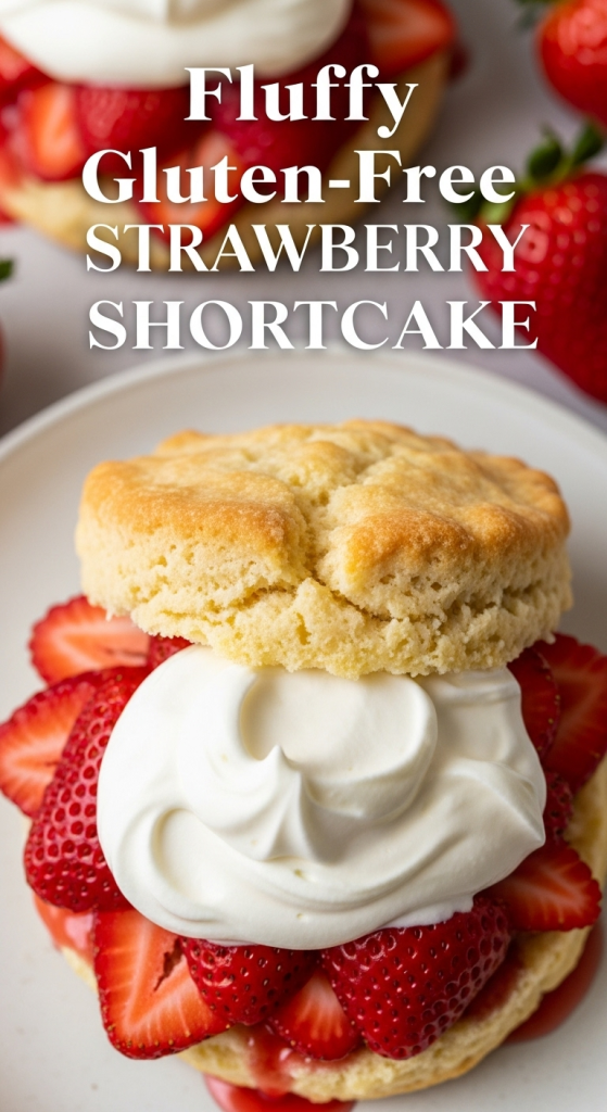 Fluffy Gluten-Free Strawberry Shortcake: Sweet & Light Delight