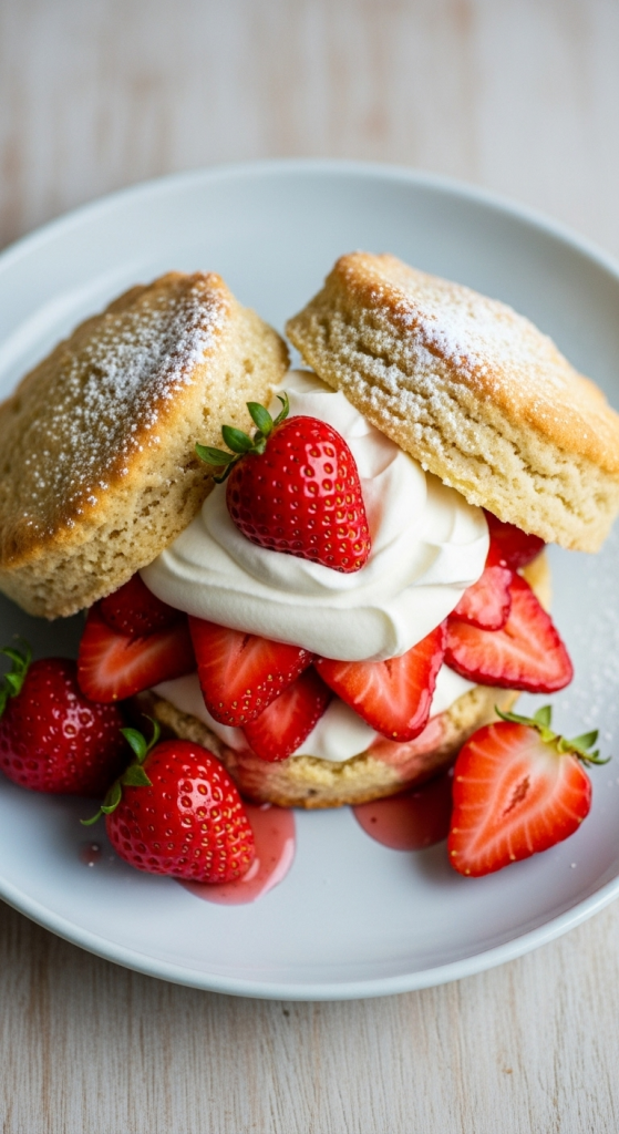 Fluffy Gluten-Free Strawberry Shortcake: Sweet & Light Delight