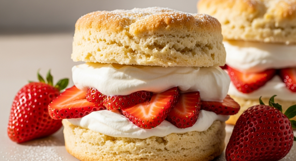 Fluffy Gluten-Free Strawberry Shortcake: Sweet & Light Delight