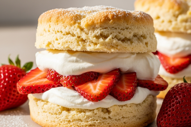 Fluffy Gluten-Free Strawberry Shortcake: Sweet & Light Delight