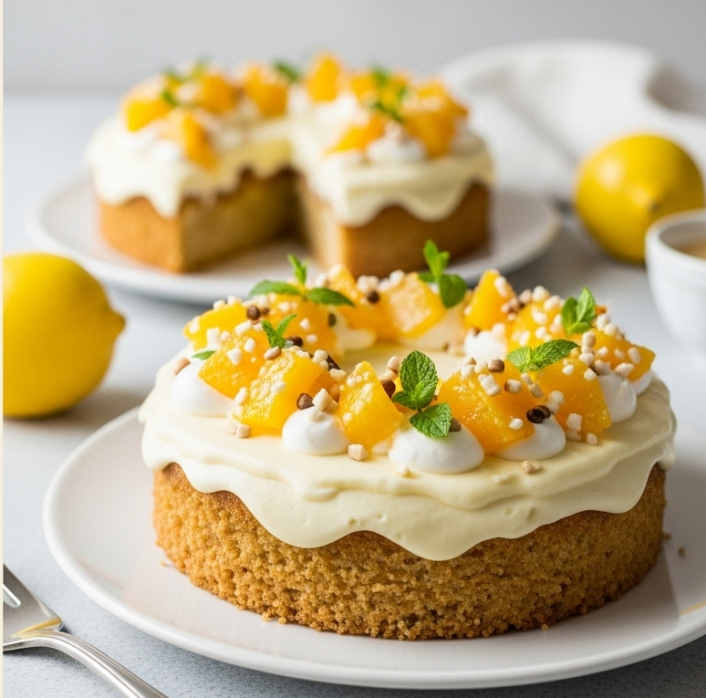 The Ultimate Gluten-Free Lemon Poppy Seed Cake: Zesty Delight
