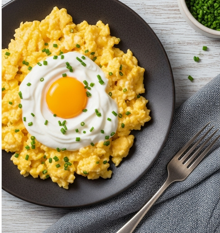 Irresistible Greek Yogurt & Egg Scramble Boost: Power-Packed Mornings