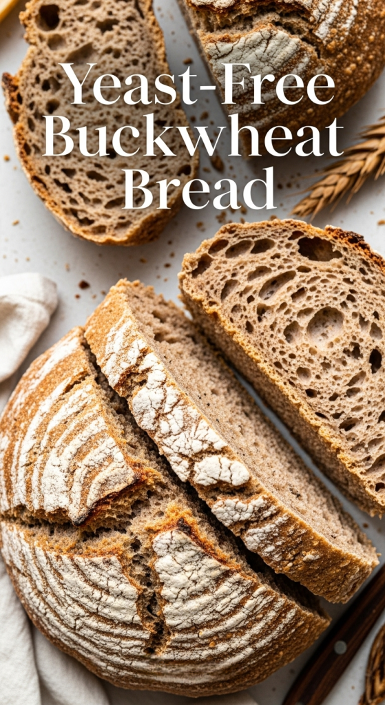 Healthy Yeast-Free Buckwheat Bread: Simple & Tasty