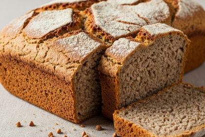 Healthy Yeast-Free Buckwheat Bread: Simple & Tasty