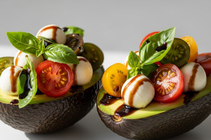 How to Make Best Caprese Stuffed Avocados Fresh & Flavorful