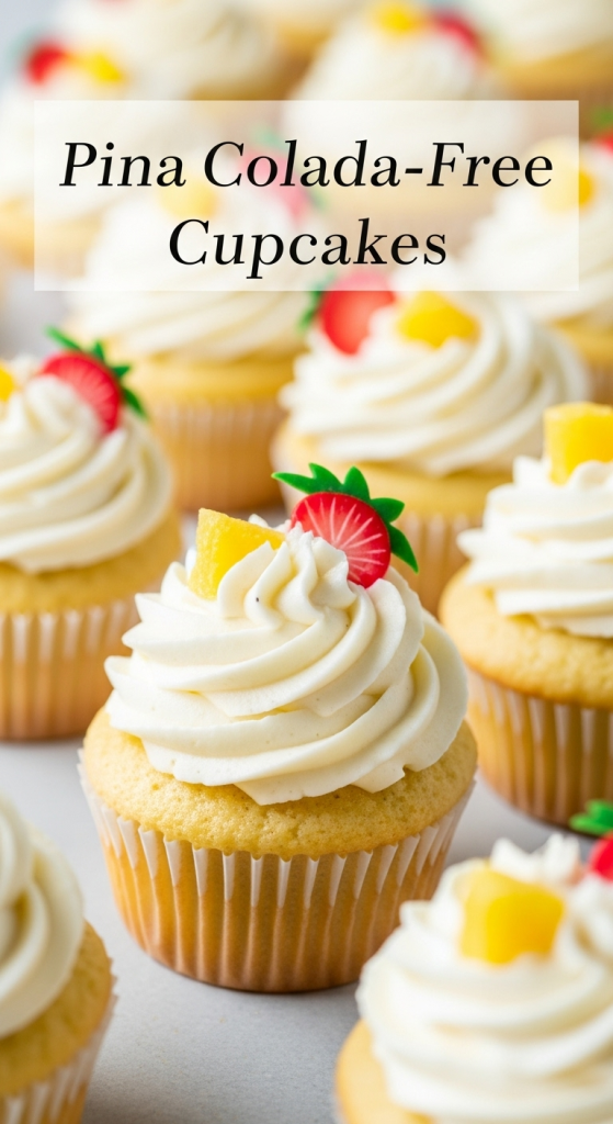 How to Make Pina Colada-Free Cupcakes Perfect Tropical Twist