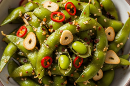 How to Make a Perfect Spicy Garlic Edamame Appetizer: Fiery Flavor Kick