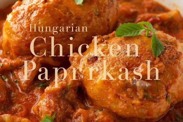 Hungarian Chicken Paprikash A Flavorful Traditional Delight