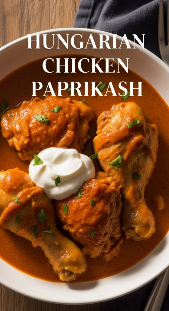 Hungarian Chicken Paprikash