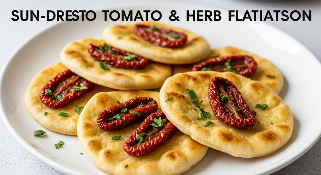 Incredible Sun-Dried Tomato & Herb Flatbreads Savory Flavor Unveiled