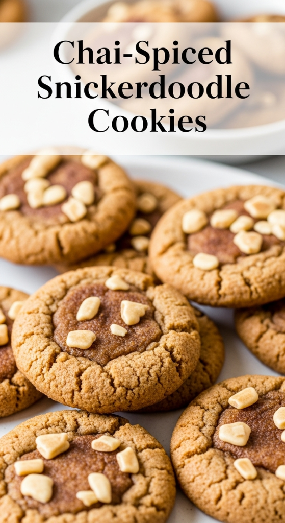 Irresistible Chai-Spiced Snickerdoodle Cookies: Warm Up Your Day