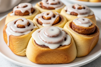 Irresistible Gooey Vegan Cinnamon Rolls with Dairy-Free Icing