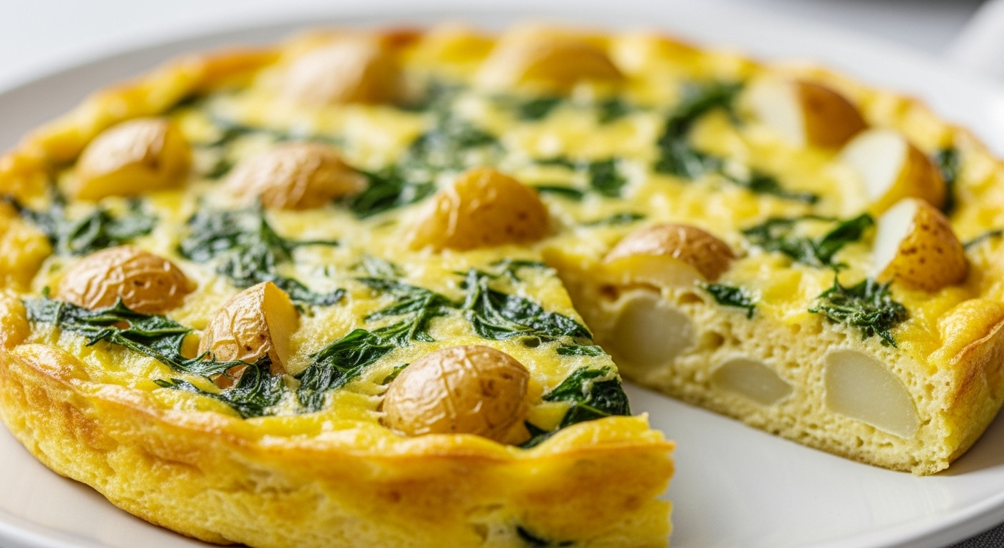 Irresistible Hearty Potato & Herb Frittata: A Flavorful Morning Treat