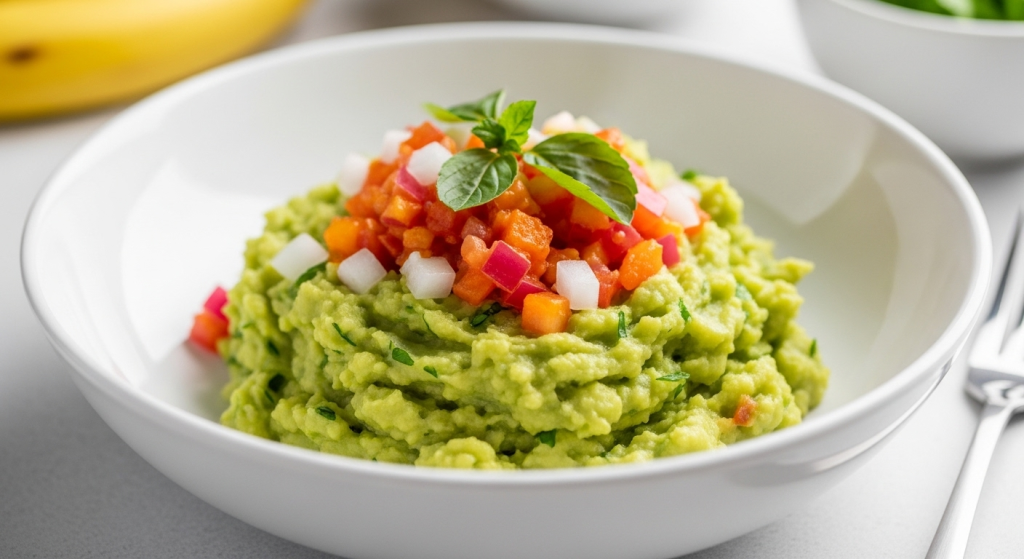 Irresistible Mangú Magic: Dominican Mashed Green Plantains with Onions