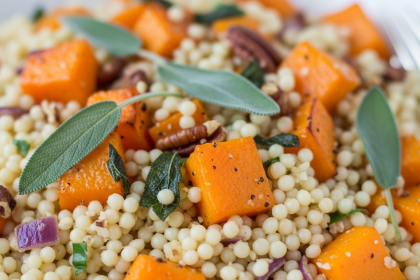Irresistible Pearl Couscous Bliss Roasted Butternut & Sage Harmony
