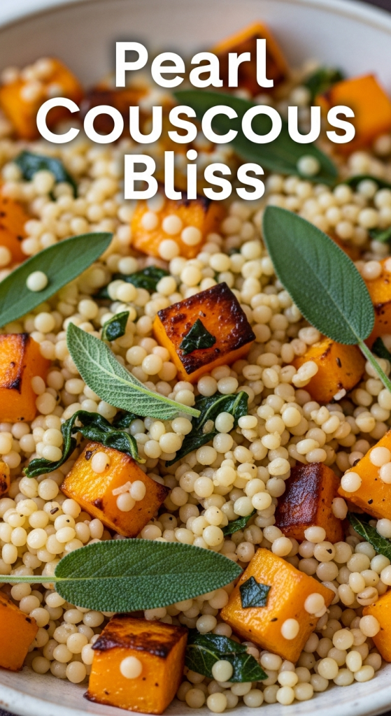 Irresistible Pearl Couscous Bliss Roasted Butternut & Sage Harmony