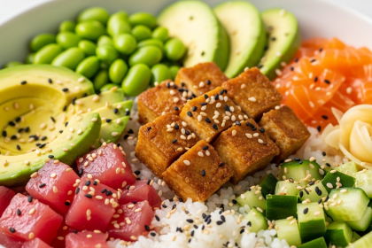 Irresistible Sushi Bowls with Ahi or Tofu: Flavor-Packed Deconstructed