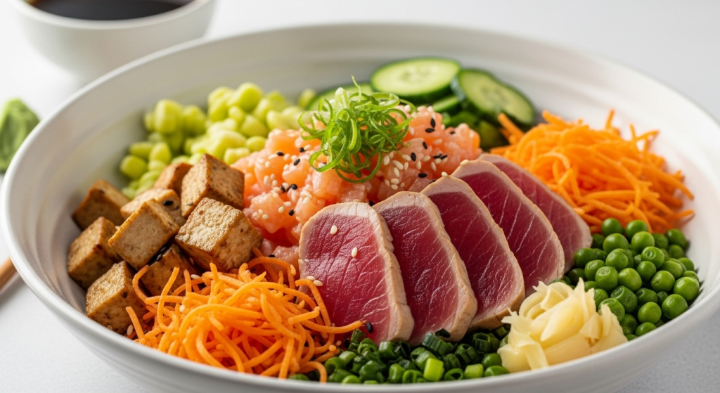 Irresistible Sushi Bowls with Ahi or Tofu: Flavor-Packed Deconstructed