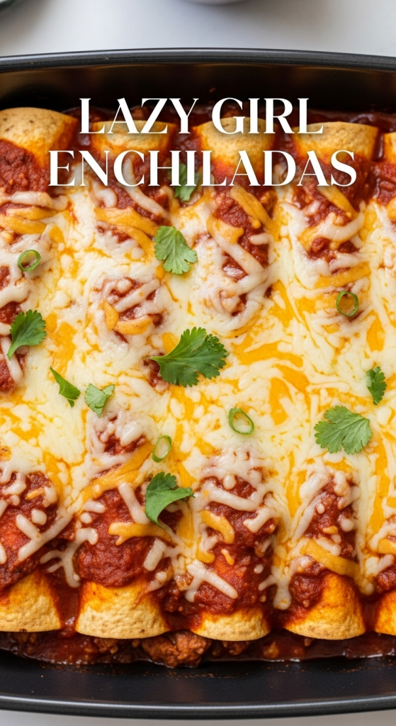 Lazy Girl Enchiladas: Easy Midweek Dinner Delight
