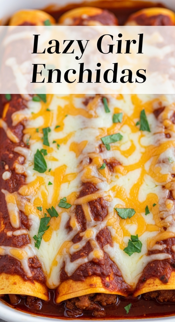 Lazy Girl Enchiladas: Easy Midweek Dinner Delight