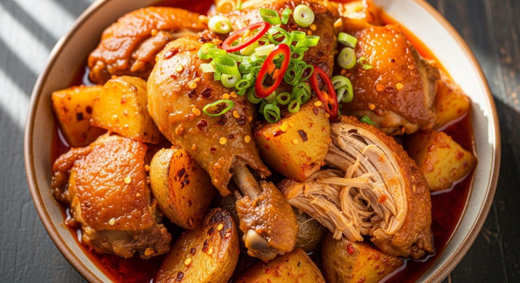 Mastering Best Spicy Braised Chicken with Potatoes: Fiery Flavors