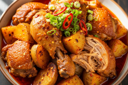Mastering Best Spicy Braised Chicken with Potatoes: Fiery Flavors