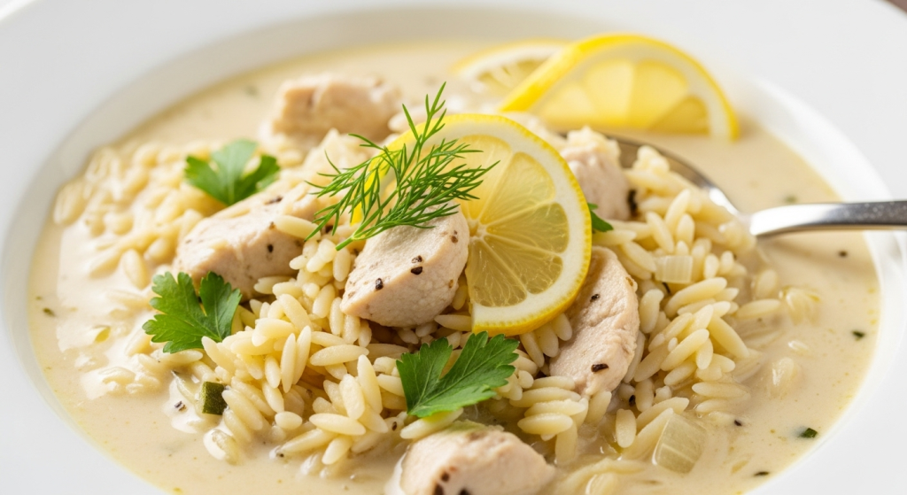 Perfect Creamy Lemon Chicken Soup with Orzo Delight: Zesty Comfort