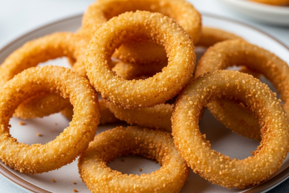 Perfect Crispy Low-Carb Air Fryer Onion Rings: Crunchy Bliss