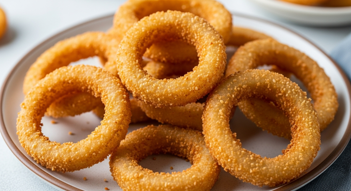 Perfect Crispy Low-Carb Air Fryer Onion Rings: Crunchy Bliss