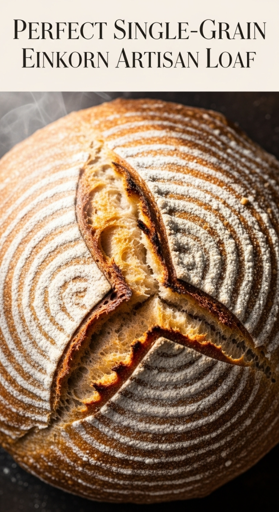 Crafting the Perfect Single-Grain Einkorn Artisan Loaf