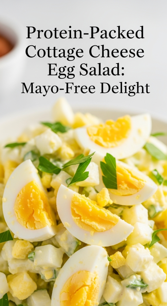 Protein-Packed Cottage Cheese Egg Salad: Mayo-Free Delight