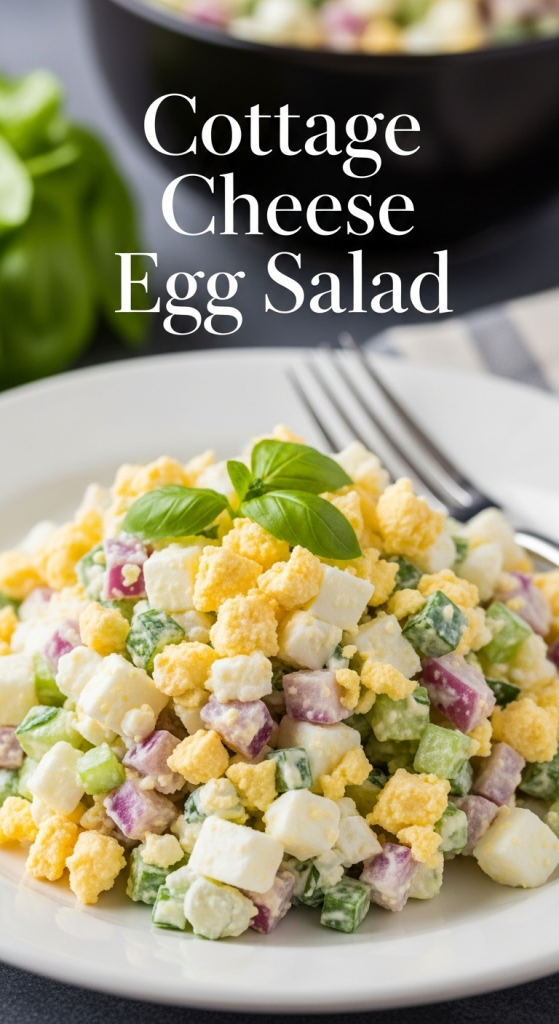 Protein-Packed Cottage Cheese Egg Salad: Mayo-Free Delight
