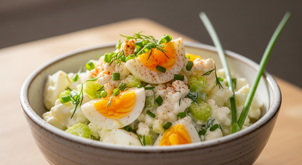 Protein-Packed Cottage Cheese Egg Salad: Mayo-Free Delight