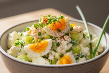 Protein-Packed Cottage Cheese Egg Salad: Mayo-Free Delight