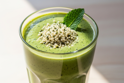 Quick Energizing Matcha & Hemp Protein Smoothie: Boost Your Day