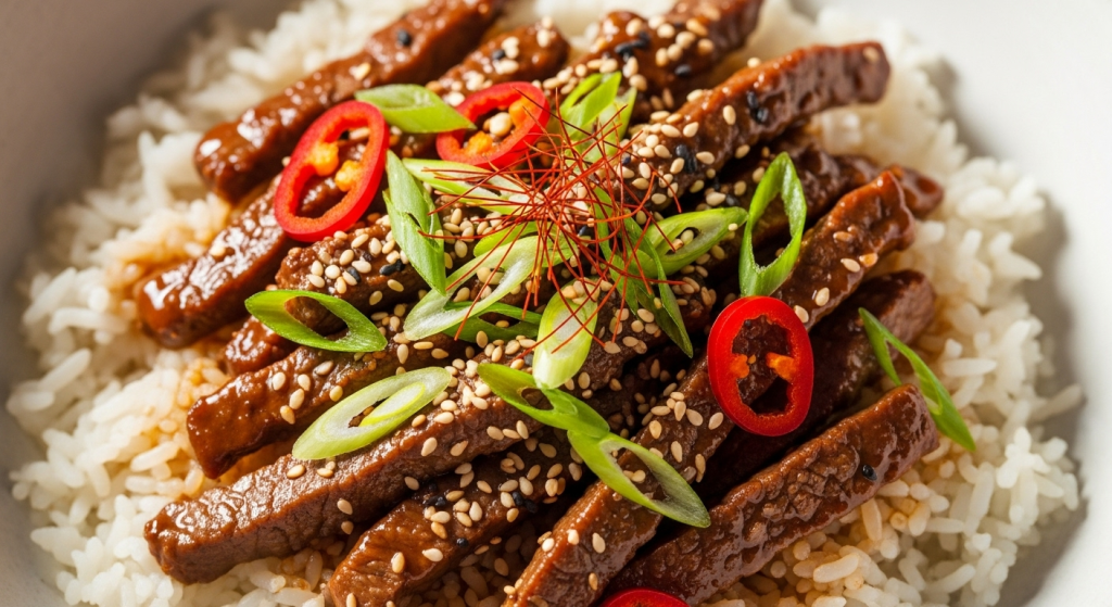 Savory Beef & Rice Bowl Unlocking the Amazing Sweet Sauce Twist