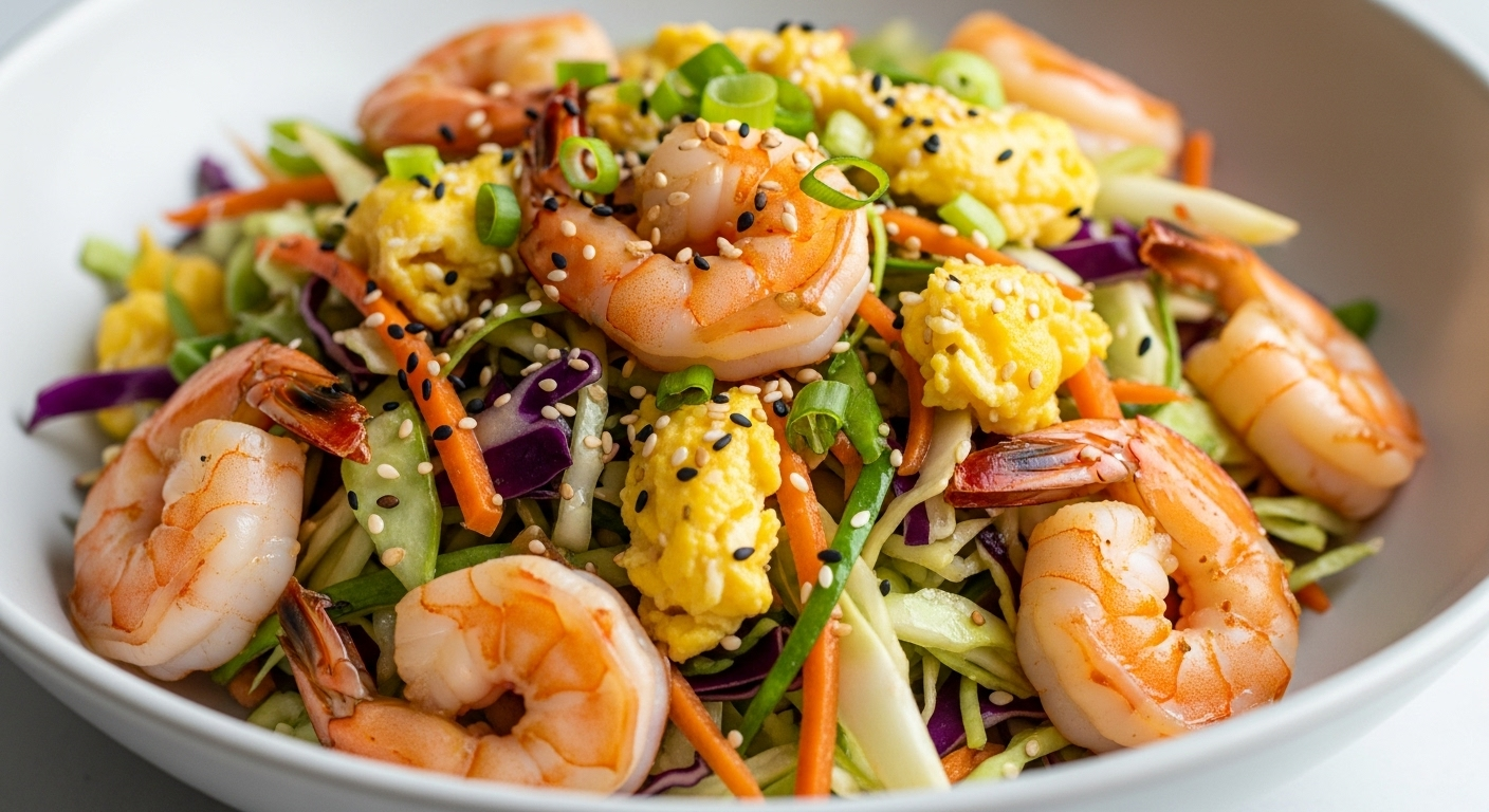 Shrimp Egg Roll in a Bowl: A Flavor-Packed Low-Carb Delight