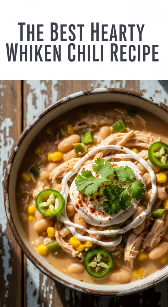 The Best Hearty White Chicken Chili Recipe