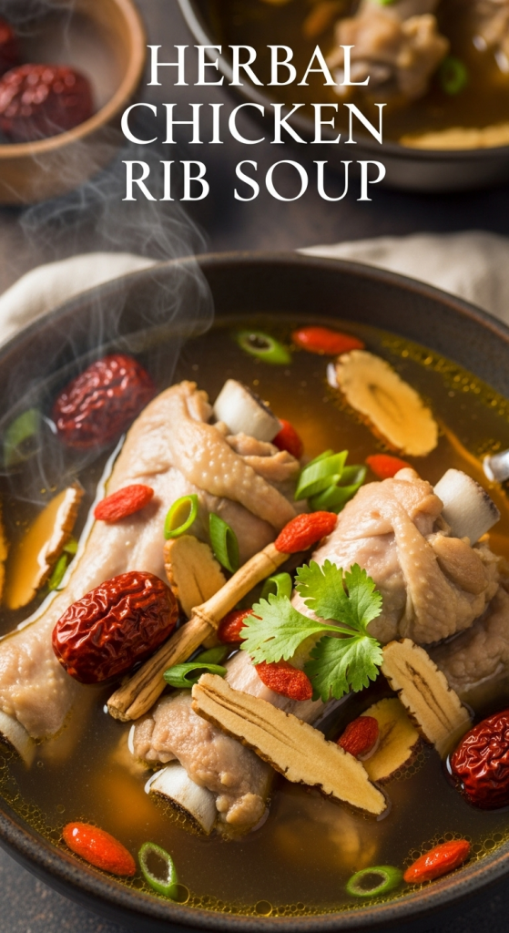 The Best Herbal Chicken Rib Soup: Healing Flavors