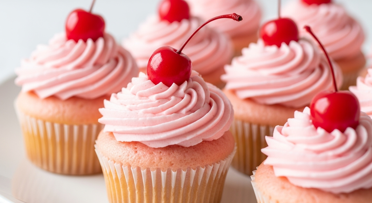 The Delightful Charm of Shirley Temple Cupcakes: Sip & Savor