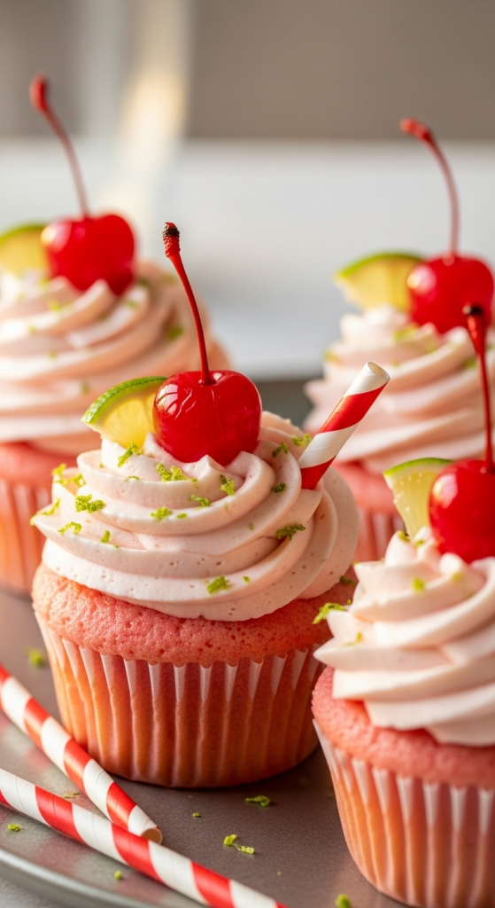 The Delightful Charm of Shirley Temple Cupcakes Sip & Savor