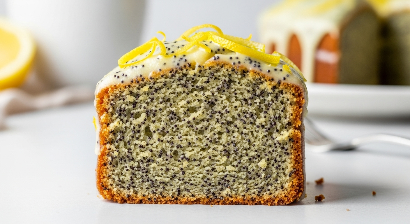 The Ultimate Gluten-Free Lemon Poppy Seed Cake: Zesty Delight