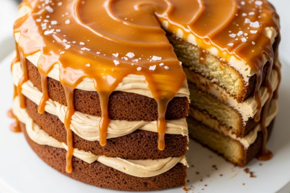 The Ultimate Rich & Buttery Caramel Cake: Decadent Delight