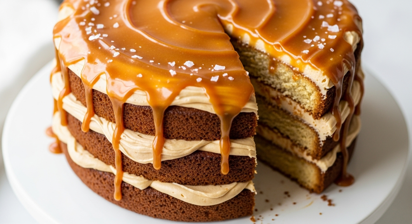 The Ultimate Rich & Buttery Caramel Cake: Decadent Delight