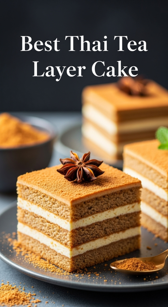 Unveiling Best Thai Tea Layer Cake: A Sweet Sip in Every Slice