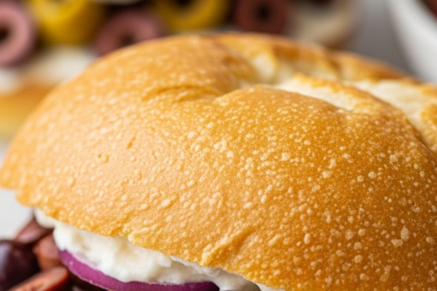 Discover the Vibrant Vegan Muffuletta with Olive Salad Flair