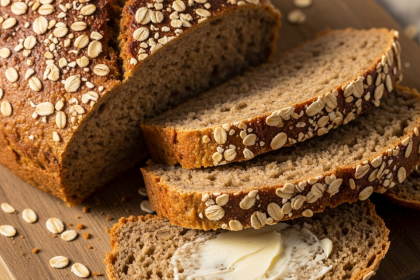 Wholesome Oatmeal & Molasses Bread: A Nutty Sweet Delight