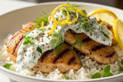 Zesty Greek Yogurt & Herb Chicken: Flavorful & Healthy Delight
