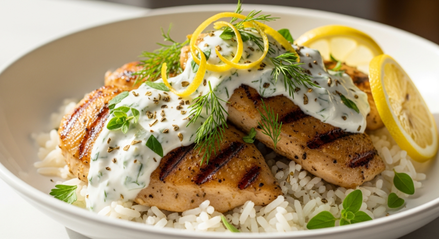 Zesty Greek Yogurt & Herb Chicken: Flavorful & Healthy Delight