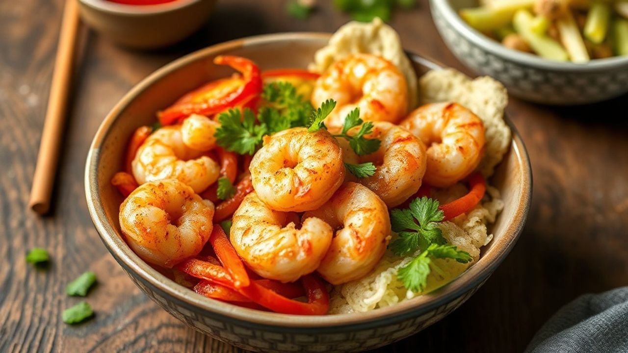 - Shrimp Egg Roll in a Bowl: A Flavor-Packed Low-Carb Delight